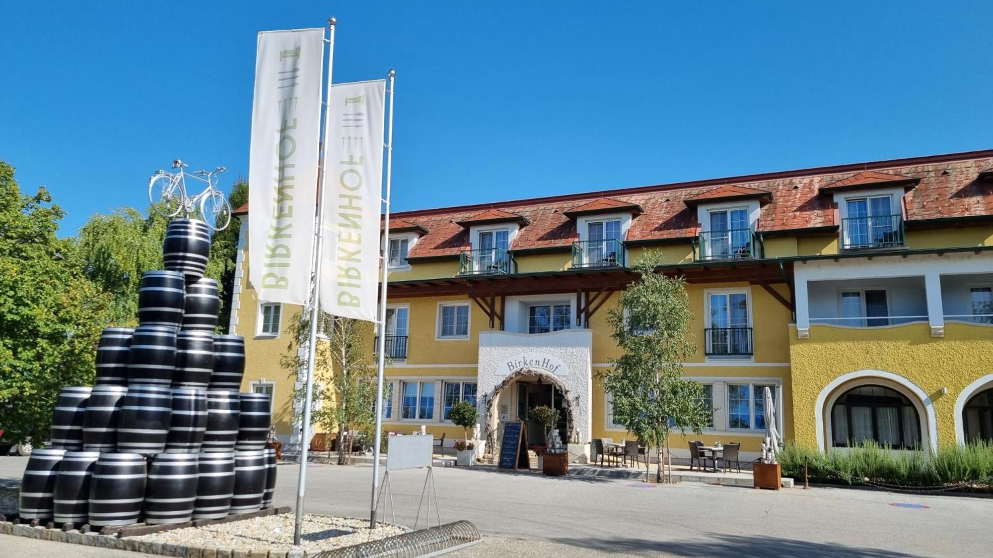 Birkenhof Gols - B & B - Wohlfuehl Hotel Mit Wochenend-Restaurant المظهر الخارجي الصورة
